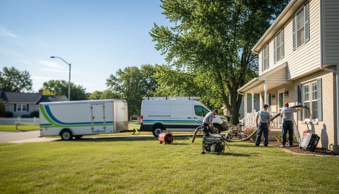 Flooded Basement Restoration And Cleanup With Repair in Hemingford, NE near me